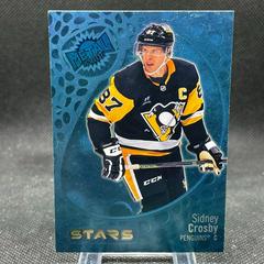 Sidney Crosby [Blue Spectrum FX] #105 Hockey Cards 2022 Skybox Metal Universe Prices
