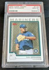 Felix Hernandez #T144 Baseball Cards 2004 Topps Traded Prices