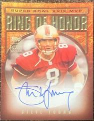 Steve Young Football Cards 2002 Topps Ring of Honor Autographs Prices