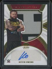 Kevin Owens [Prime] #SL-KOW Wrestling Cards 2022 Panini Chronicles WWE Crown Royale Silhouettes Autographs Prices
