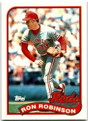 Ron Robinson #16 Baseball Cards 1989 Topps Tiffany Prices