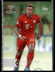 David Alaba [Green] Soccer Cards 2015 Topps UEFA Champions League Showcase Prices