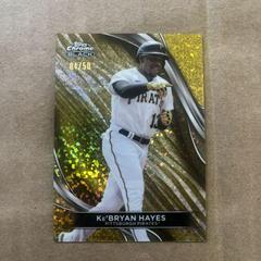 Ke'Bryan Hayes [Gold Mini-Diamond Refractor] #21 Baseball Cards 2024 Topps Chrome Black Prices