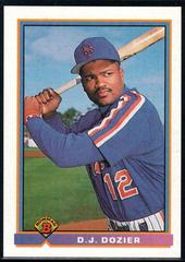D. J. Dozier #478 Baseball Cards 1991 Bowman Prices