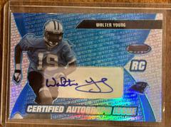 Walter Young [Certified Autograph Blue] #145 Football Cards 2003 Bowman's Best Prices