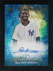 Roderick Arias [Blue] #PPA-RA Baseball Cards 2022 Bowman Inception Primordial Prospects Autograph Prices