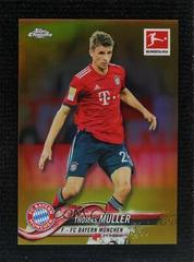 Thomas Muller [Gold Refractor] Soccer Cards 2018 Topps Chrome Bundesliga Prices