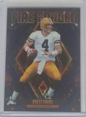 Brett Favre #FF-10 Football Cards 2022 Panini Phoenix Fire Forged Prices