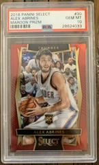 Alex Abrines [Maroon Prizm] Basketball Cards 2016 Panini Select Prices