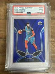 Paul George [Mirror Blue] Basketball Cards 2019 Panini Certified Prices