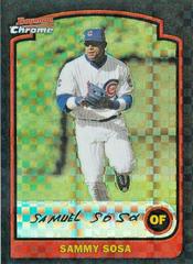 Sammy Sosa [Xfractor] #7 Baseball Cards 2003 Bowman Chrome Prices
