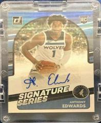 Anthony Edwards Basketball Cards 2020 Donruss Signature Series Prices