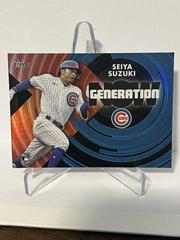 Seiya Suzuki [Red] Baseball Cards 2022 Topps Update Generation Now Prices