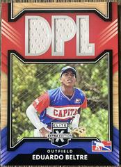 Eduardo Beltre Baseball Cards 2022 Panini Elite Extra Edition DPL Materials Prices