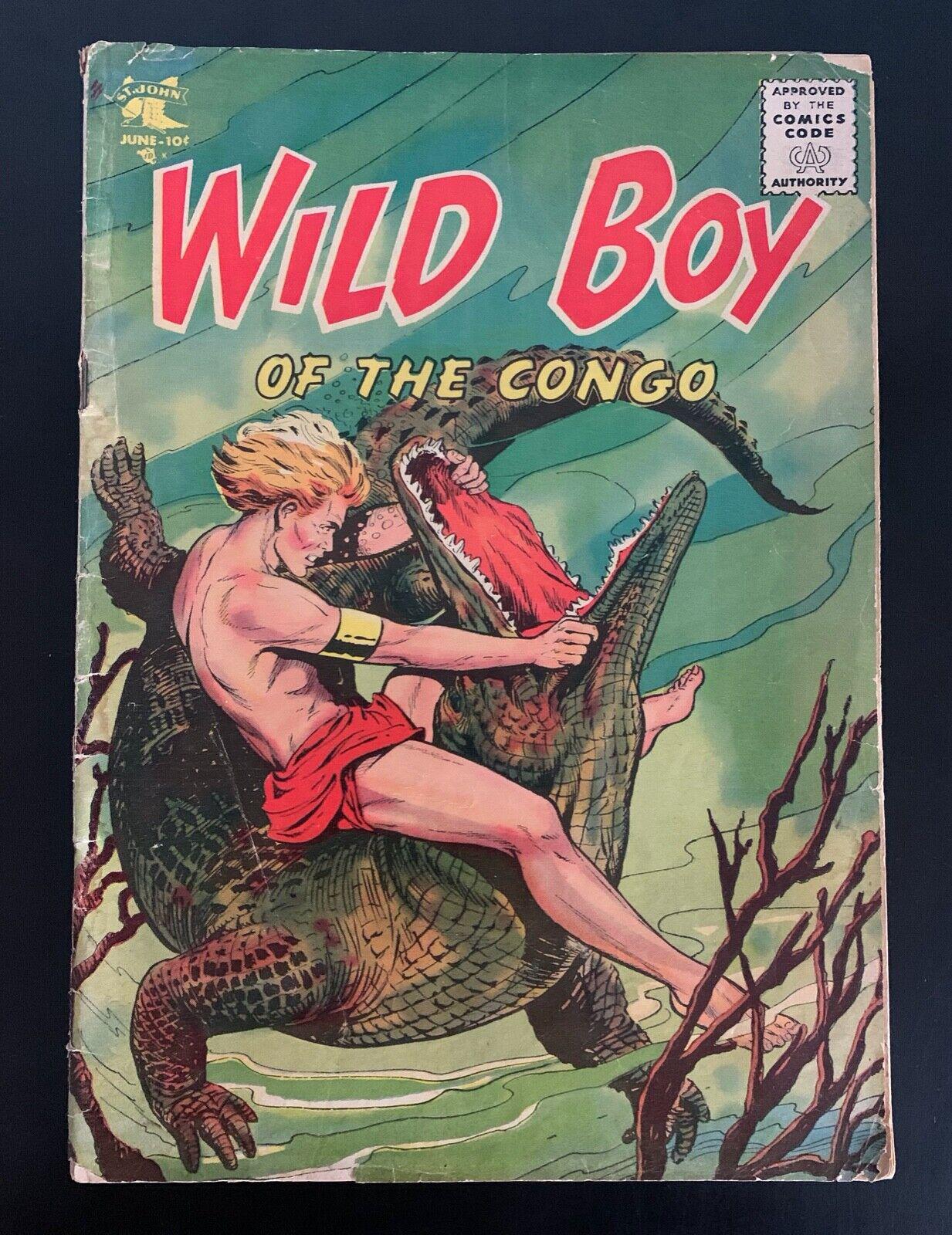 Wild Boy of the Congo #15 (1955) Comic Books Wild Boy of the Congo