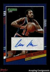 Earl Monroe #RSS-EMR Basketball Cards 2022 Panini Donruss Optic Retro Series Signatures Prices