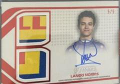 Lando Norris #DAP-LNIII Racing Cards 2021 Topps Dynasty Formula 1 Autograph Patch Prices