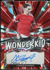 James Garner [Prismatic Red] Soccer Cards 2022 Leaf Metal Wonderkid Autographs Prices