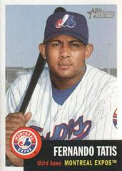 Fernando Tatis #330 Baseball Cards 2002 Topps Heritage Prices