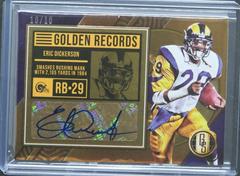 Eric Dickerson Football Cards 2022 Panini Gold Standard Golden Records Signatures Prices