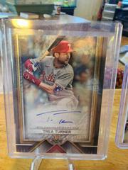 Trea Turner [Gold] #AA-TT Baseball Cards 2023 Topps Museum Collection Archival Autographs Prices