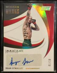 Sean O'Malley [Gold] Ufc Cards 2021 Panini Immaculate UFC Modern Marks Autograph Prices