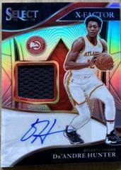 De'Andre Hunter #XF-DAH Basketball Cards 2021 Panini Select X Factor Memorabilia Signatures Prices