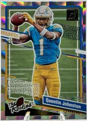 Quentin Johnston #8 Football Cards 2023 Panini Donruss The Rookies Prices