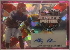 Anthony Richardson [Pink Crystal] #B-AR1 Football Cards 2022 Leaf Metal Draft Prices