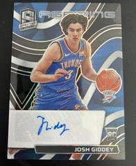 Josh Giddey [Asia] #AA-JGD Basketball Cards 2021 Panini Spectra Aspiring Autographs Prices
