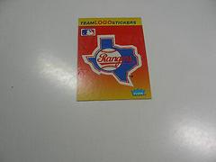 Rangers Baseball Cards 1991 Fleer Team Logo Stickers Top 10 Prices