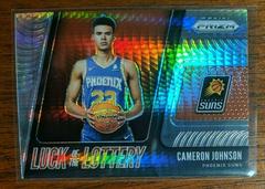 Cameron Johnson [Hyper Prizm] Basketball Cards 2019 Panini Prizm Luck of the Lottery Prices