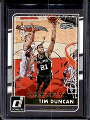 Tim Duncan [Rebounds] #105 Basketball Cards 2015 Panini Donruss Prices