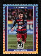Lionel Messi [Red Soccer Ball] Soccer Cards 2015 Panini Donruss Fantastic Finishers Prices