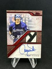 Larry Walker [Red] #TRAP-LW Baseball Cards 2024 Topps Reverence Autograph Patch Prices