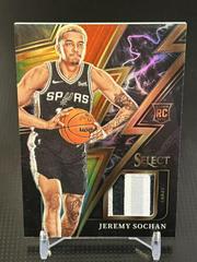 Jeremy Sochan [Tie Dye] #S-JS Basketball Cards 2022 Panini Select Sparks Patch Prices