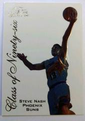 Steve Nash #15 Basketball Cards 1996 Flair Showcase Class of '96 Prices