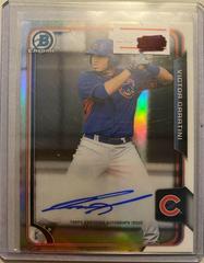 Victor Caratini [Refractor] #VC Baseball Cards 2015 Bowman Chrome Autograph Prospect Prices