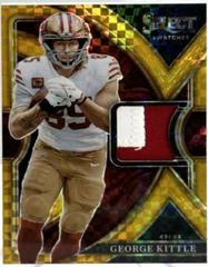 George Kittle [Gold] #SS-8 Football Cards 2022 Panini Select Swatches Prizm Prices