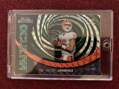 Trevor Lawrence [Green Holo Lux] Football Cards 2021 Wild Card Alumination Prices
