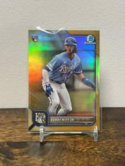 Bobby Witt Jr. [Gold] Baseball Cards 2022 Bowman Chrome Prices