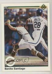 Benito Santiago #325 Baseball Cards 1990 Upper Deck Prices