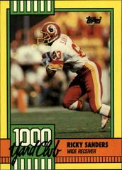 Ricky Sanders #19 Football Cards 1990 Topps 1000 Yard Club Prices