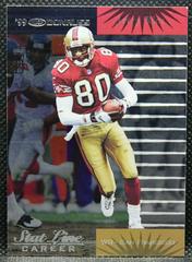 Jerry Rice [Career Stat Line] Football Cards 1999 Panini Donruss Prices
