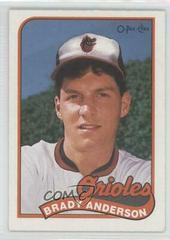 Brady Anderson #161 Baseball Cards 1989 O Pee Chee Prices