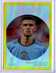 Phil Foden [Yellow] Soccer Cards 2022 Topps Chrome UEFA Club Competitions 1959 Prices