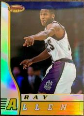 Ray Allen [Refractor] Basketball Cards 1996 Bowman's Best Rookie Prices