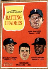 AL Batting Leaders #51 Baseball Cards 2011 Topps Heritage Prices