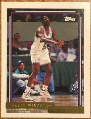 David Wingate Basketball Cards 1992 Topps Gold Prices