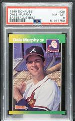Dale Murphy #29 Baseball Cards 1989 Donruss Baseball's Best Prices